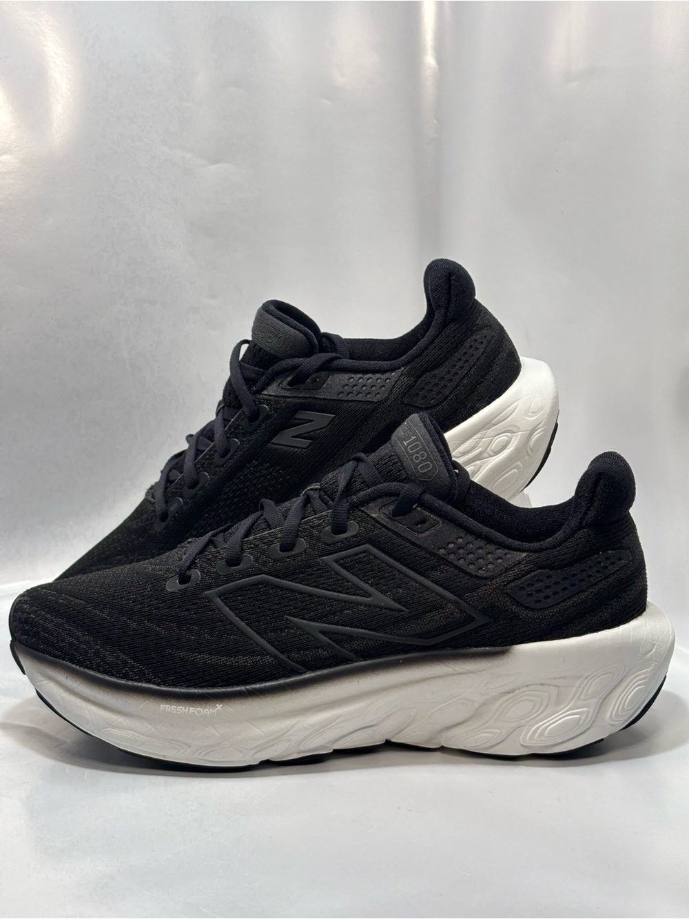 New Balance Fresh Foam X 1080v13 Women's Size 7.5 Black/White W1080K13 Running